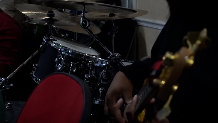 Drum kit detail