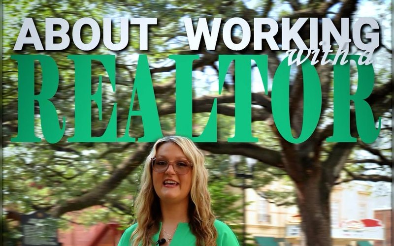 Frame from Savanna Lewandowski's realtor brand video